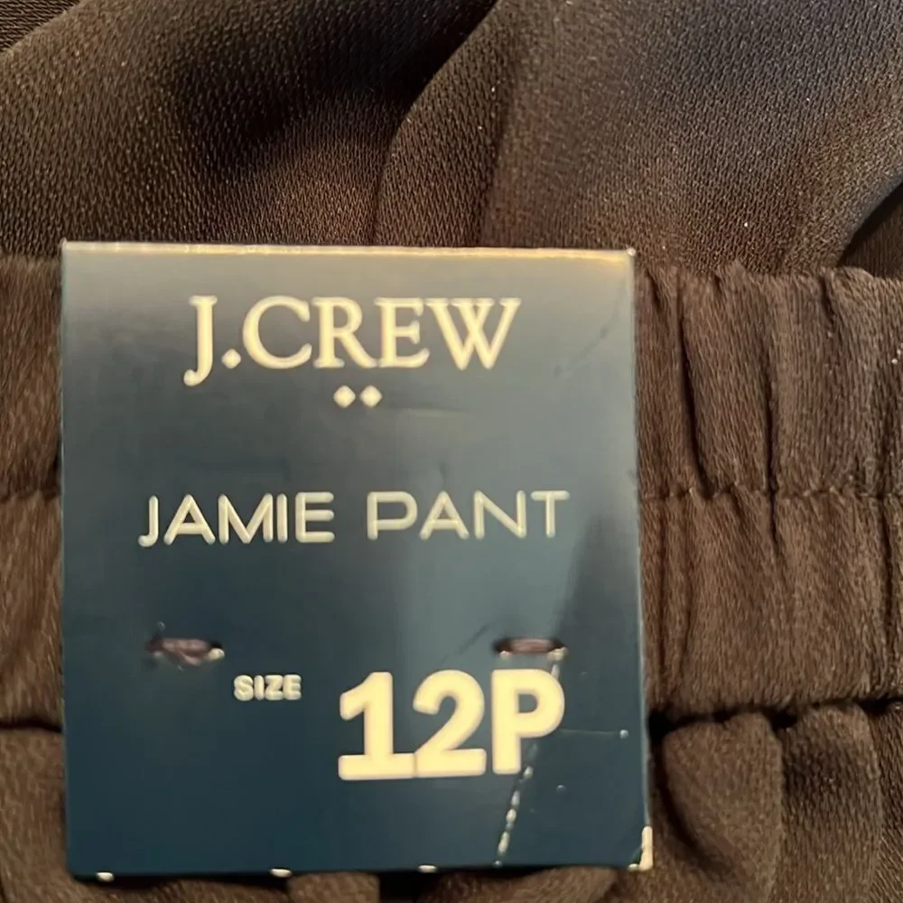 J Crew Jamie Pant 12P Navy blue‎